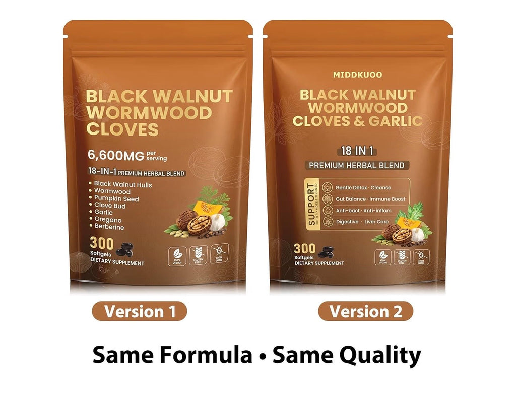 18-in-1 Herbal Gut Cleanse & Digestive Wellness Softgels (300 Count)