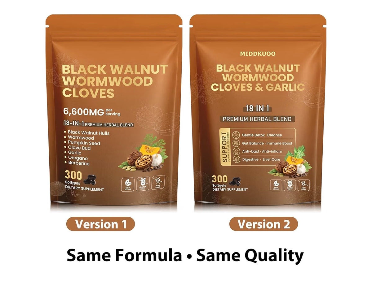 18-in-1 Herbal Gut Cleanse & Digestive Wellness Softgels (300 Count)