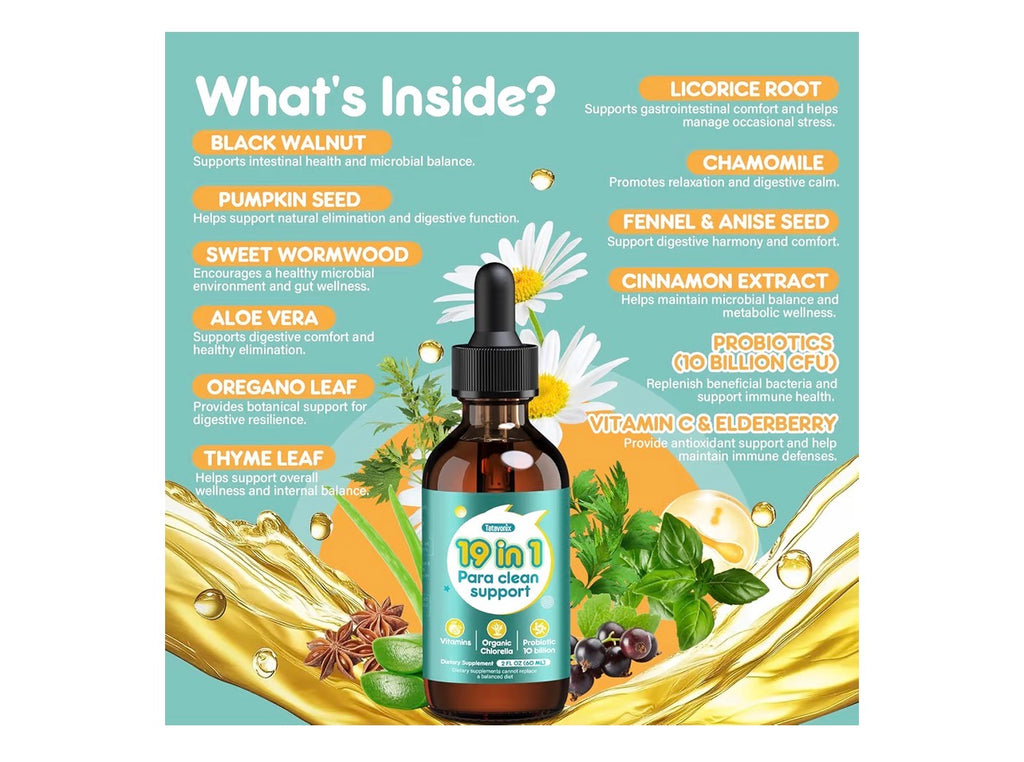 19-in-1 Herbal Digestive Wellness Formula (2 fl oz)