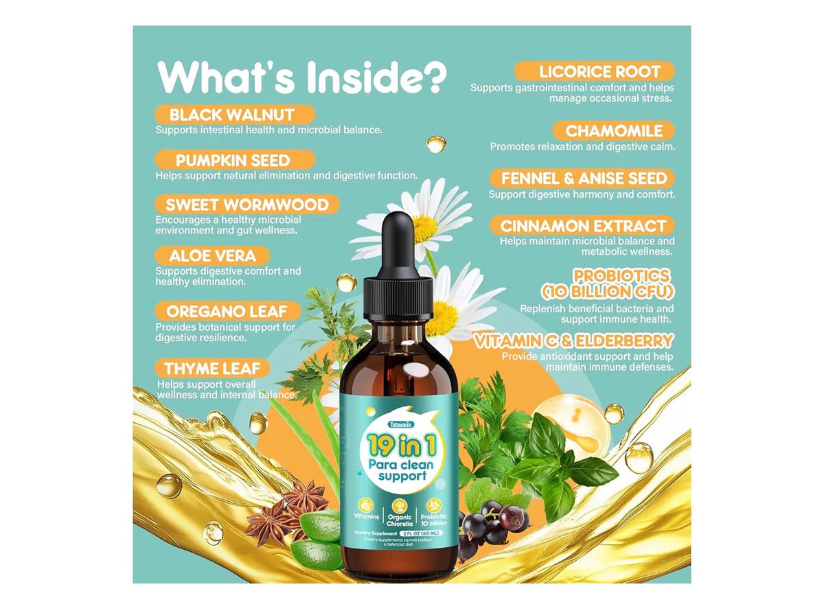 19-in-1 Herbal Digestive Wellness Formula (2 fl oz)