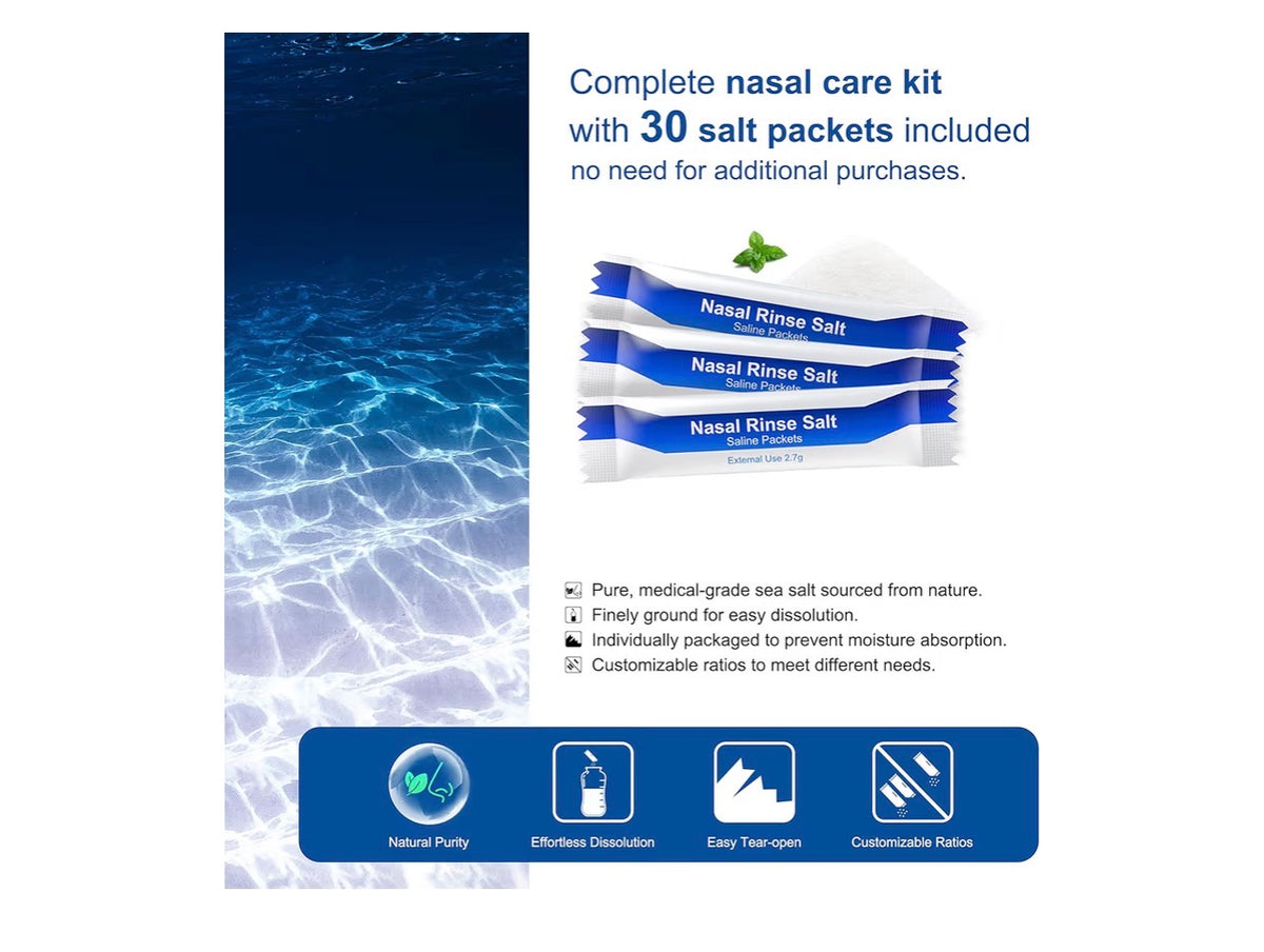 Premium Nasal Irrigation & Sinus Cleansing System (300 mL)