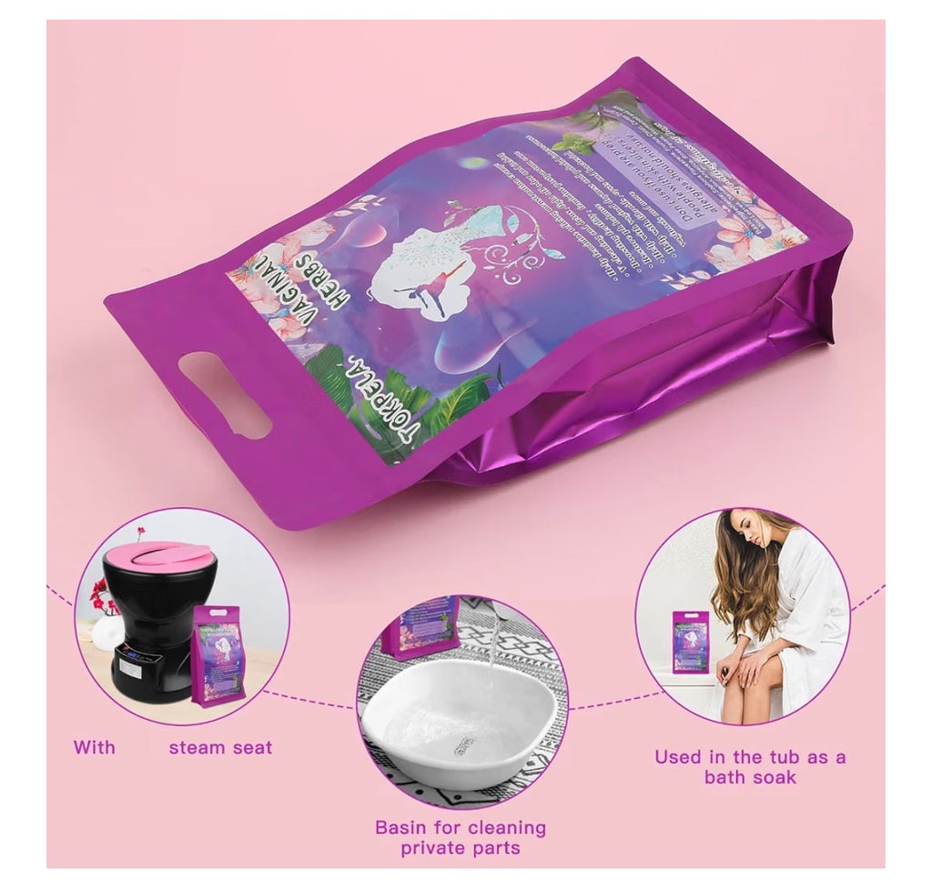 Organic Yoni Steam Herbs | Feminine Wellness Herbal Steam (20 Tea Bags)
