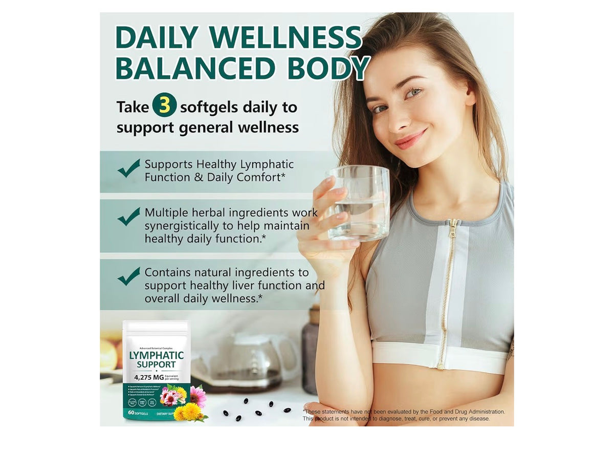 Lymphatic Support™ | 21-Botanical Herbal Wellness Complex