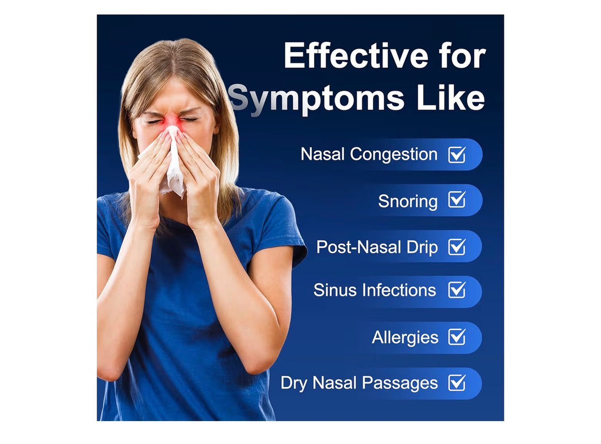Premium Nasal Irrigation & Sinus Cleansing System (300 mL)