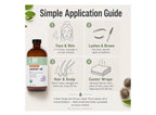 Premium Cold-Pressed Castor Oil (8 oz)