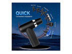 Beyn Hot and Cold Massager Gun with Detachable Extended Handle, 6 Massage Heads & LCD Display