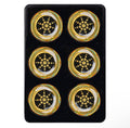 EMF Protection Sticker for Cell Phones, Tablets & Laptops | 6-Pack Quantum Shield