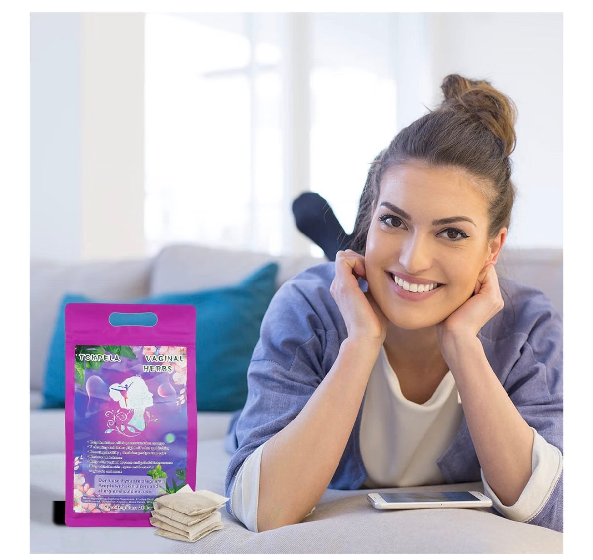 Organic Yoni Steam Herbs | Feminine Wellness Herbal Steam (20 Tea Bags)