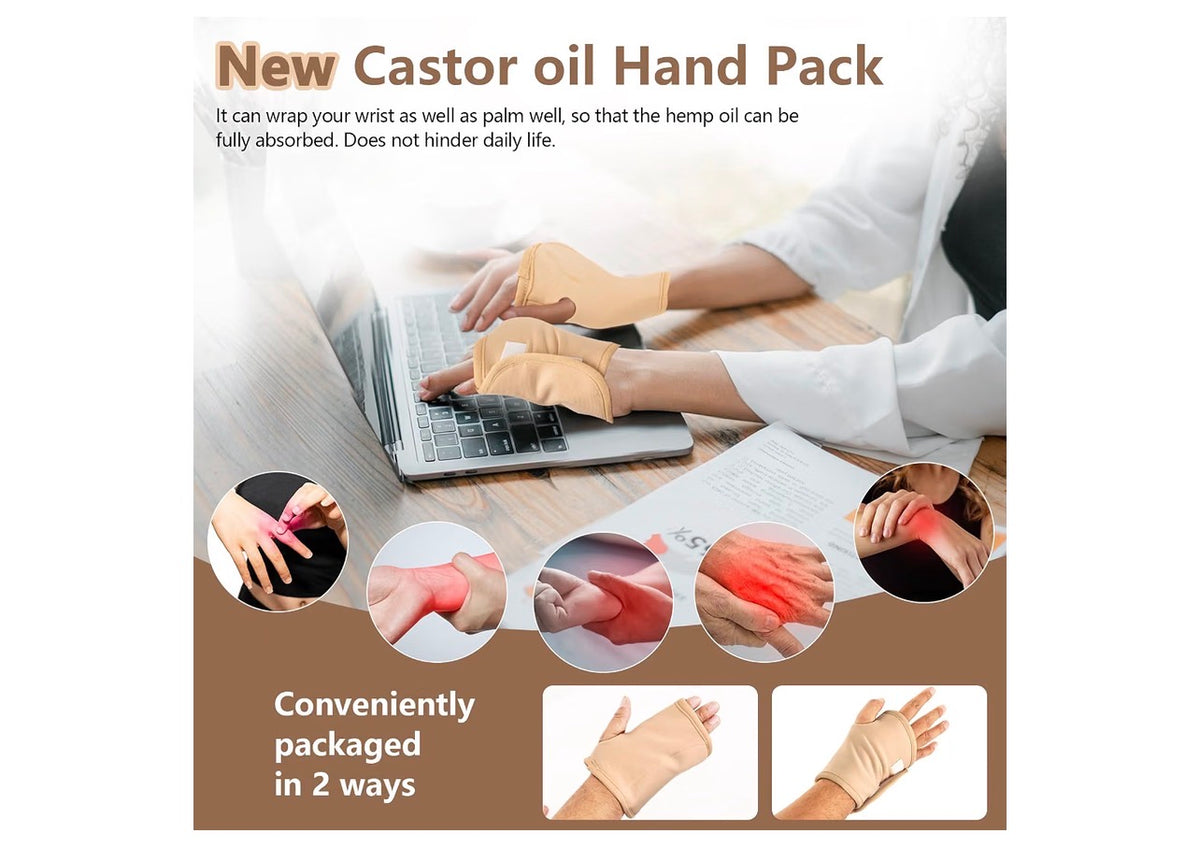 Castor Oil Therapy Complete Kit (13-Piece)